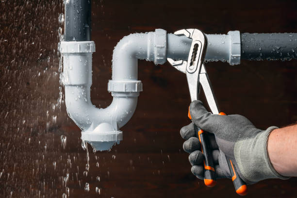 Professional Emergency Plumber technician working in South Heights, PA